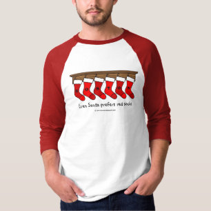 T-shirt Père Noël préfère des chaussettes