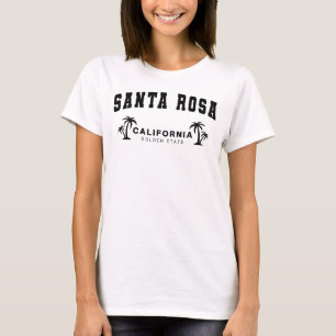 T-shirt Père Noël Rosa, Californie