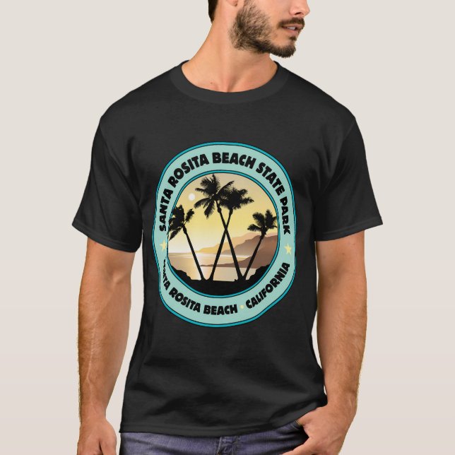T-shirt Père Noël Rosita Beach State (Devant)