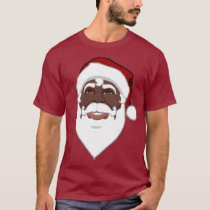 T-shirt père Noël Shirts African American Santa Cl