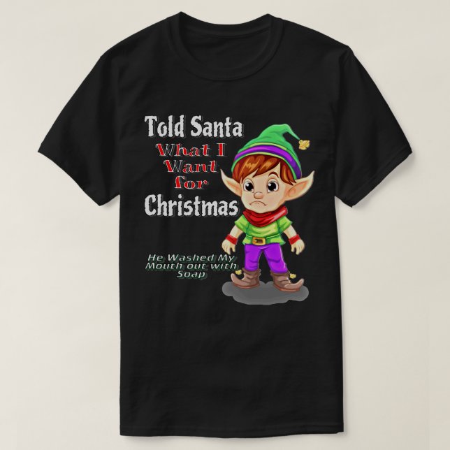 T-shirt père Noël_soap_2024 (Design devant)