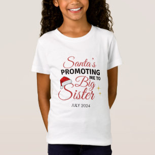 T-Shirt Père Noël Special Surprise Big Sister Promotion