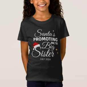 T-Shirt Père Noël Special Surprise Big Sister Promotion