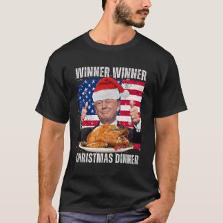 T-shirt Père Noël Trump Noël Humour Drôle Trump Noël