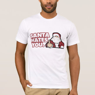 T-shirt Père Noël vous déteste