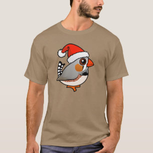 T-shirt Père Noël Zebra Finch