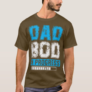 T-shirt Père papa Bod en cours Père Papa Fête des pères