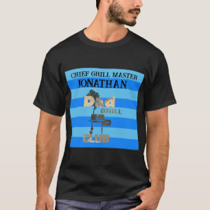 T-shirt Père personnalisé Barbeque Grill