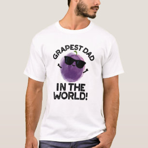 T-shirt Père Raisin Dans Le Monde Drôle Fruit Pun