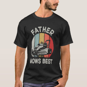 T-shirt Père tond la meilleure pelouse tondeuse à gazon ja