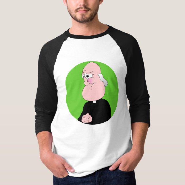 T-shirt Père Tucker Raglan Chemise (Devant)