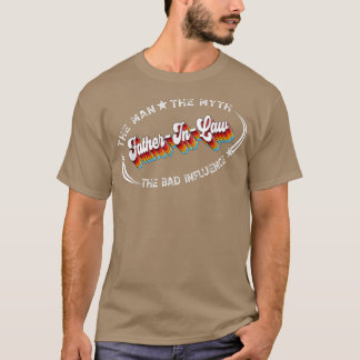 T-shirt PèreEnDroit L'Homme Le Mythe La Mauvaise Influence