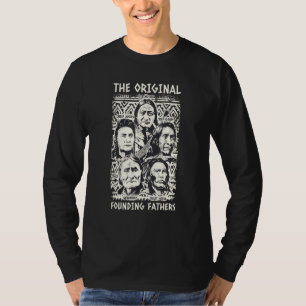 T-shirt Pères fondateurs originaux Amérindiens T