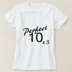 T-shirt Perfectionnez 10 x3