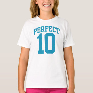 T-shirt Perfectionnez la 10ème pièce en t d'ANNIVERSAIRE