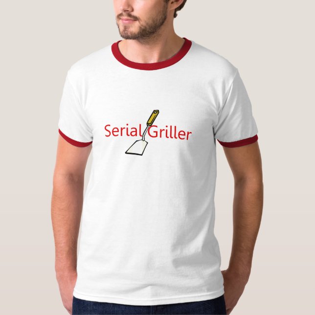 T-shirt périodique de gril (Devant)