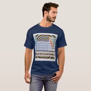 T-shirt périodique psychédélique d'art de buvar