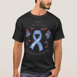 T-shirt Périphériques de jour de sensibilisation à la micr