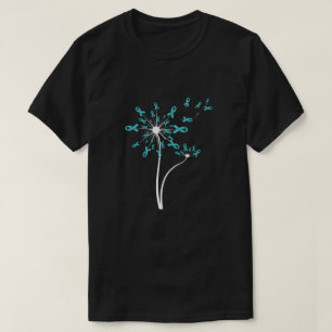 T-shirt Peritonéal Ovarien Sensibilisation au cancer Dand