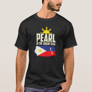 T-shirt Perle des mers d'Orient Philippines Originaire phi