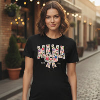 Perle Florale Maman Varsity Moderne Féminine