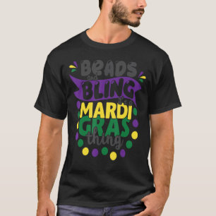 T-shirt Perles & Bling C'est un Cool Mardi Gras Thing 2022