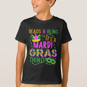 T-shirt Perles Et Laver Son A Mardi Gras Thé Nola Festiv