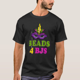 T-shirt Perles pour BJ's Dirty Mardi Gras