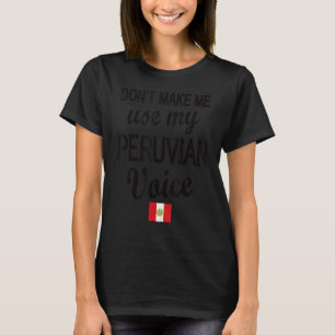 T-shirt Pérou Drapeau Peruvien Racines péruviennes