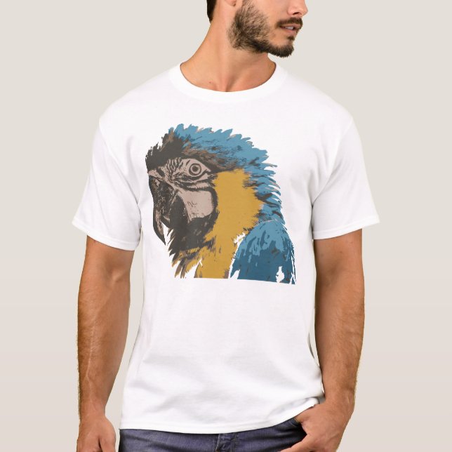 T-shirt Perroquet (Devant)