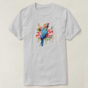 T-shirt perroquet