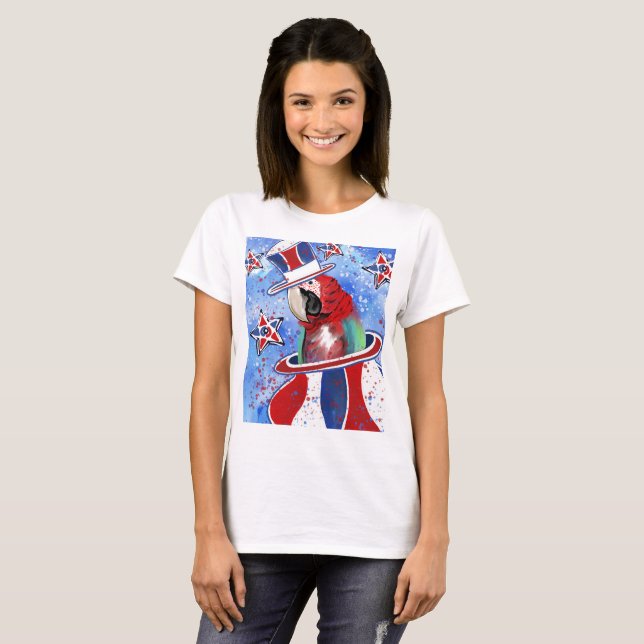 T-shirt Perroquet (Devant entier)