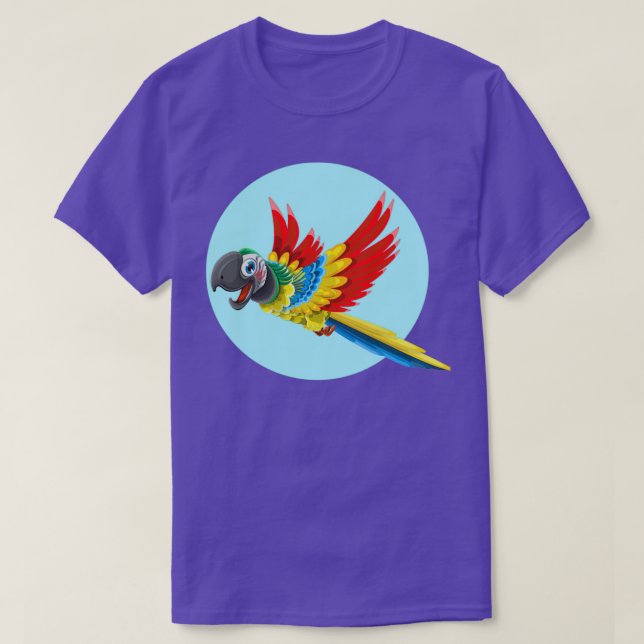 T-shirt Perroquet 75 3 (Design devant)