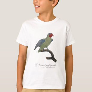 T-shirt Perroquet à joues rouges mâle / Perruche à joues r