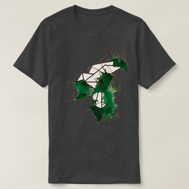 T-shirt Perroquet aquarelle (Design devant)