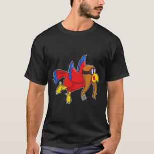 T-shirt Perroquet au vol en tant que pilote