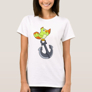 T-shirt Perroquet avec Ancre