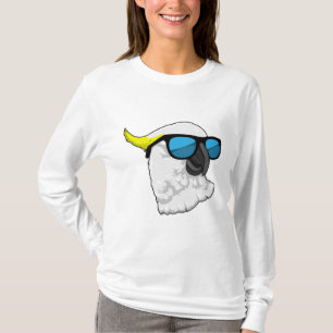 T-shirt Perroquet avec lunettes de soleil