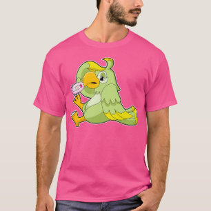 T-shirt Perroquet avec thermomètre clinique