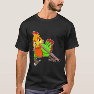 T-shirt Perroquet avec ver