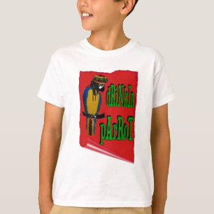 T-shirt Perroquet buveur