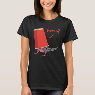 T-shirt Perroquet dans une coupe Henlo I Rose a cassé Gala