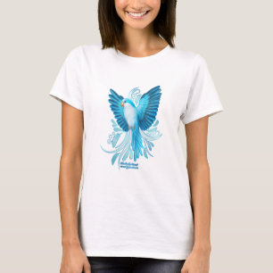 T-shirt Perroquet de Blue Quaker