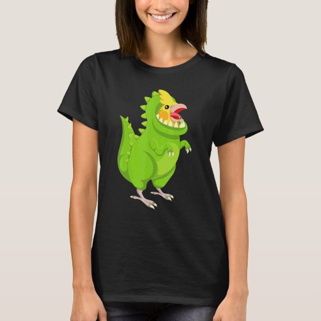 T-shirt Perroquet Dinosaur T (Devant)