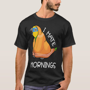T-shirt Perroquet fatigué déteste les matins I Amazone à a