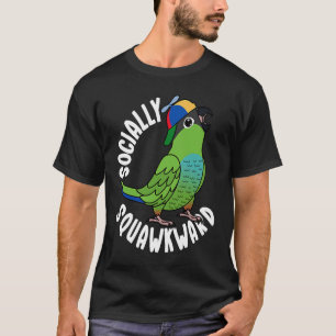 T-shirt Perroquet Gaspilleux En Société I Nanday Conure