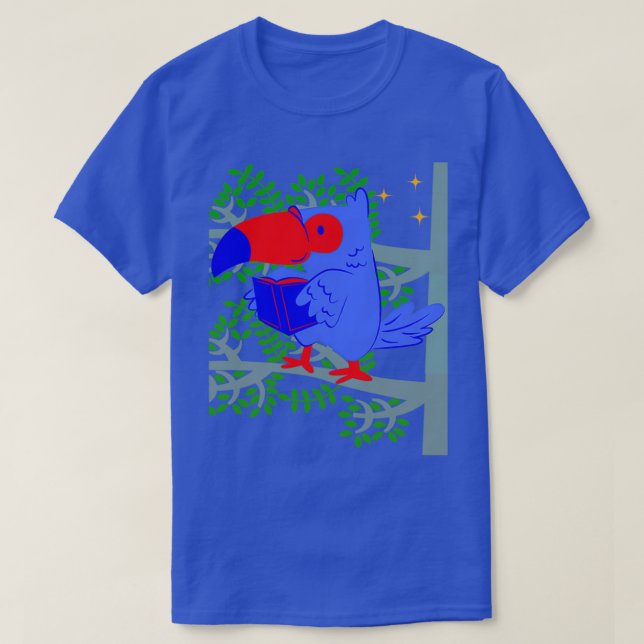 T-shirt perroquet lecture perroquet perroquet mes besoins  (Design devant)
