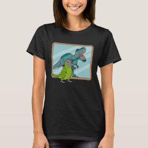 T-shirt Perroquet & Rex Réflexion I Conure à tête sombre