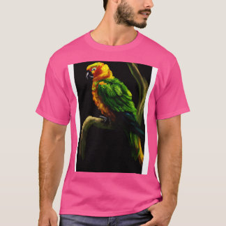 T-shirt Perroquet sur un arbre