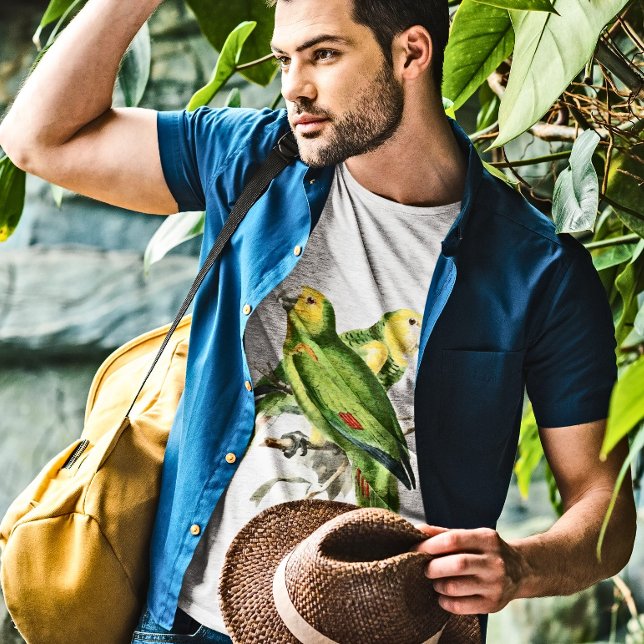 T-shirt Perroquets d'Amazona - oiseaux vintages (Créateur téléchargé)
